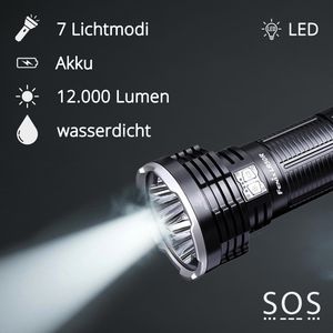 Produktbild für Taschenlampe Fenix LR50R, LED, aufladbar