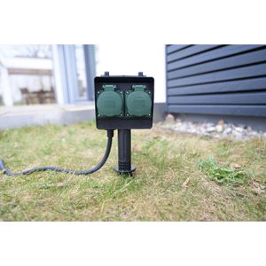 Produktbild für Gartensteckdose Brennenstuhl 1154430, mit Erdspieß
