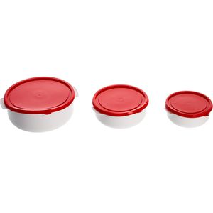 Produktbild für Mikrowellengeschirr Kigima weiß, aus Kunststoff