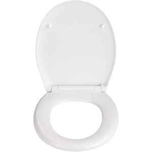 Produktbild für WC-Sitz Wenko Rieti 22882100, oval, aus Duroplast