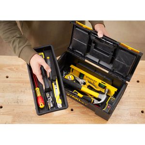 Produktbild für Werkzeugkoffer Stanley Werkzeugbox Basic 16, 1-79-216