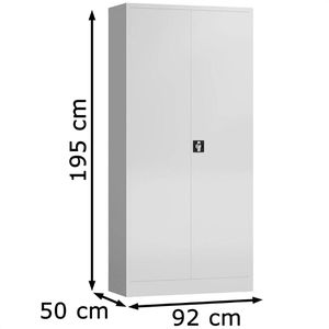 Produktbild für Aktenschrank ClassiX X-530357, aus Metall