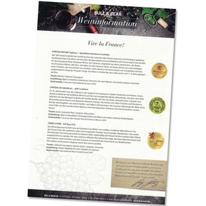 Produktbild für Geschenkset Böttcher-AG Weinset Vive La France