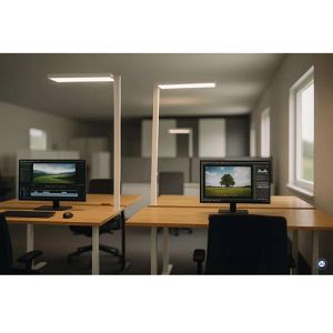 Produktbild für Schreibtischlampe Maul Mauljura, weiß, LED, dimmbar