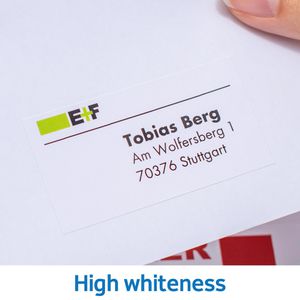 Produktbild für Adressetiketten Herma 5029 Premium, weiß