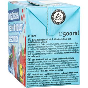Produktbild für Eistee Durstlöscher Waldfrucht, im Trinkpäckchen