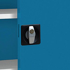 Produktbild für Magazinschrank Mauser MKST4/17, blau