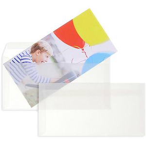 Produktbild für Briefumschläge Blanke weiß/transparent, C6/5