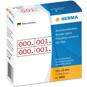 Nummernetiketten