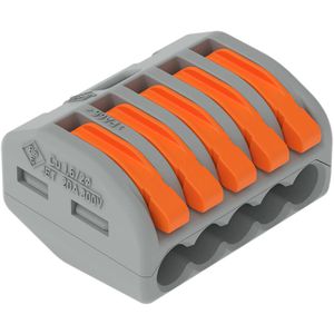 Verbindungsklemme Wago CLASSIC, 222-415, 5 Leiter