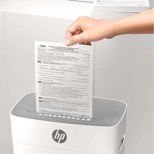 Produktbild für Aktenvernichter HP 2801 OneShred 8CC, weiß