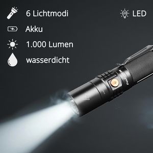 Produktbild für Taschenlampe Fenix UC35 V2.0, LED,aufladbar