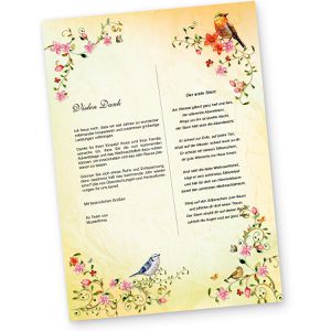 Produktbild für Briefpapier tatmotive TOSKANA Set, A4