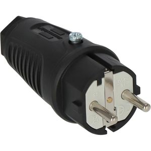 Produktbild für Schutzkontaktstecker Brennenstuhl 1082040020l, schwarz