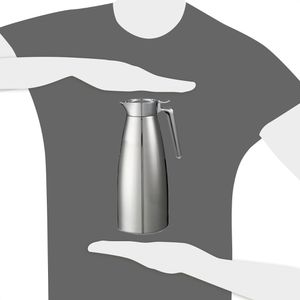 Produktbild für Thermoskanne Bravilor-Bonamat Qline L, Edelstahl