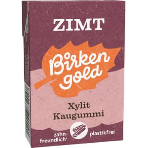 Kaugummis Birkengold Natur, Zimt