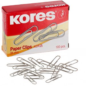 Büroklammern Kores 25mm