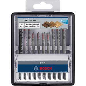 Produktbild für Stichsägeblätter Bosch PRO Hardwood &amp; Laminate Set