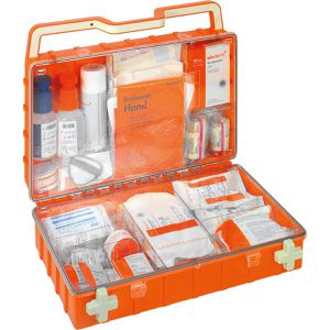 Produktbild für Erste-Hilfe-Koffer Söhngen aluderm+ DG L, orange