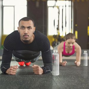 Produktbild für Trinkflasche Relaxdays 10029992, mit Hülle