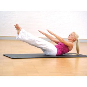 Produktbild für Yogamatte Sissel anthrazit, 1,5 cm stark