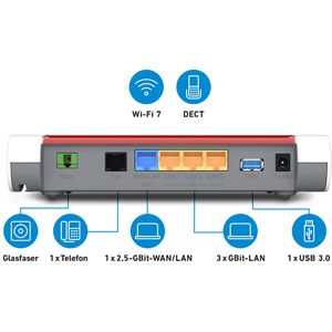 Produktbild für WLAN-Router AVM FRITZ!Box 5630, 20003150, Glasfaser