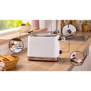 Produktbild für Toaster Bosch MyMoment TAT4M221, 7 Röststufen &amp; Auftaufunktion