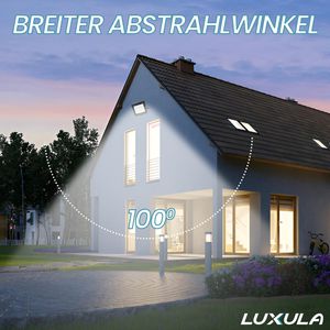 Produktbild für LED-Außenstrahler Luxula LX400114, IP65 wasserdicht