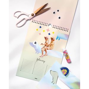 Produktbild für Fotokalender Folia DIY, Shades Of Rainbow, jahresunabhängig