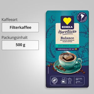 Produktbild für Kaffee Edeka Herzstücke Balance
