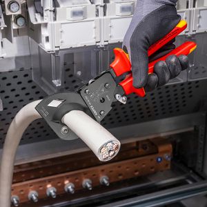 Produktbild für Kabelschneider Knipex 95 36 250, VDE isoliert