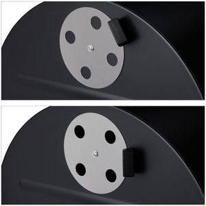 Produktbild für Holzkohlegrill Relaxdays 10030690, Grillwagen mit Rädern