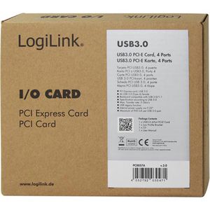 Produktbild für PCI-Express-Karte LogiLink PC0057A PCI Controller