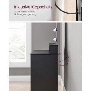 Produktbild für Schminktisch Vasagle RDT114T16, mit Beleuchtung