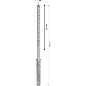 Produktbild für Bohrer Bosch PRO SDS plus-5X Hammerbohrer, SDS+