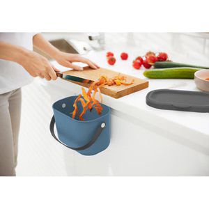 Produktbild für Mülleimer Rotho Albula 1054606161, Horizon blue