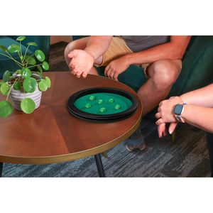Produktbild für Würfelbrett Philos 3202, Kunstleder, Ø 30cm