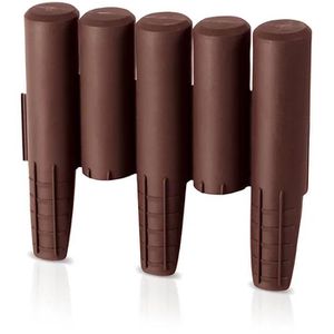 Produktbild für Rasenkante Prosperplast IPAL5, braun, UV-beständig, flexibel