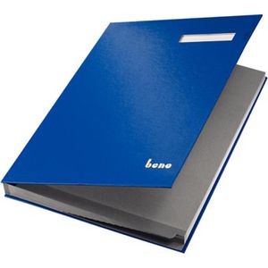 Produktbild für Unterschriftenmappe bene 76400BL, A4
