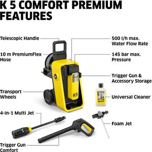 Produktbild für Hochdruckreiniger Kärcher K5 Comfort Premium
