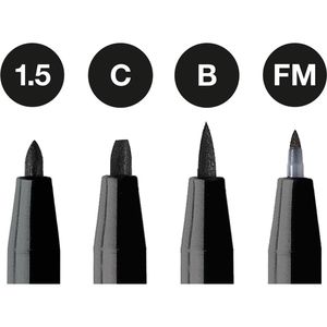 Produktbild für Tuschestifte Faber-Castell Pitt Artist Pen 167153