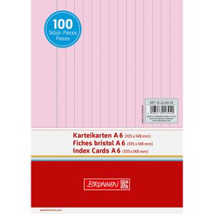 Produktbild für Karteikarten Brunnen 102260120, A6