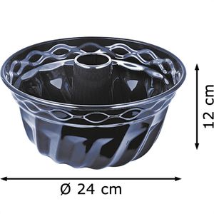 Produktbild für Backform Dr.Oetker-Küchenhelfer Back-Liebe, aus Emaille