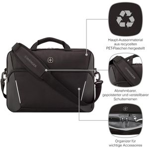Produktbild für Laptoptasche Wenger XE Compact Brief, 653299, schwarz