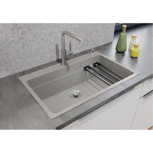 Produktbild für Küchenarmatur BLANCO LANORA, Edelstahl