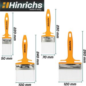 Produktbild für Malerpinsel Hinrichs 3880 Set, 4-teilig