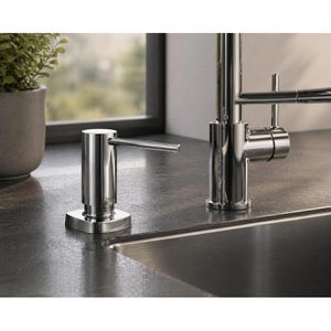 Produktbild für Spülmittelspender hansgrohe A71 40468000, verchromt