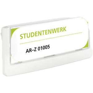 Produktbild für Türschild Durable 4860-02, Click Sign, weiß