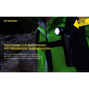 Produktbild für Taschenlampe Nitecore MT21C Multi Task, aufladbar