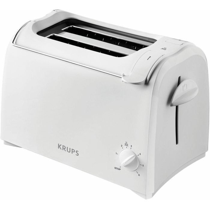 KH Böttcher Toaster 700 1511, AG weiß 2 Scheiben, ProAroma – Kunststoffgehäuse, Krups Watt,